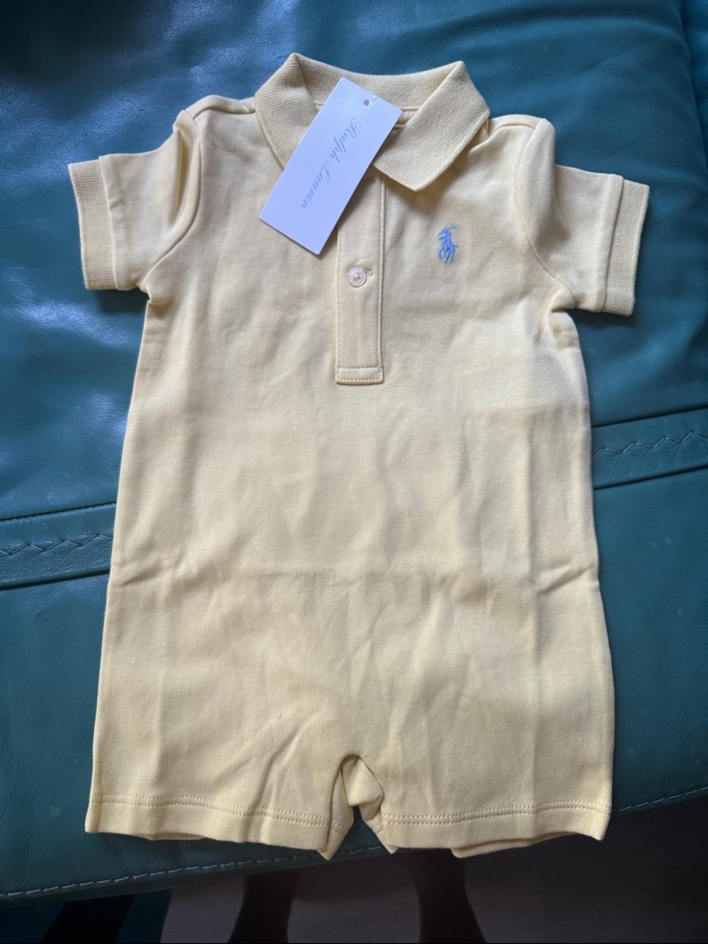 Ralph Lauren little romper brand new three months old